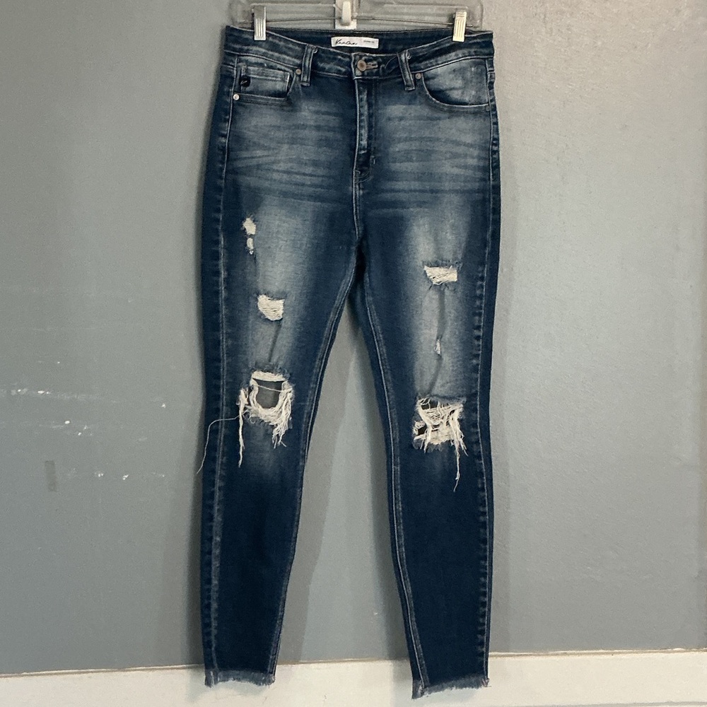 KanCan High Rise Distressed Womens Jeans Sz 29